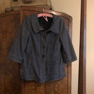 Black and white Spring/summer jacket Rafaela Large